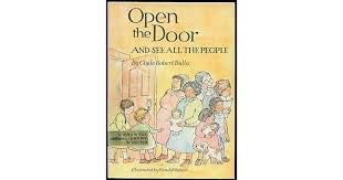 Open the Door and See All the People. 0690600453 Book Cover