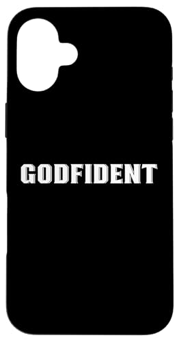 Godfident �N���X�`���� �M�� �_�ւ̐M�� �@������ �X�}�z�P�[�X iPhone 16 Plus �p