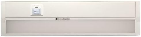 Satco 63/502 CounterQUICK Under-Cabinet LED Light, CCT Selectable 3000K/4000K/5000K, 14 Inches, Warm to Cool White