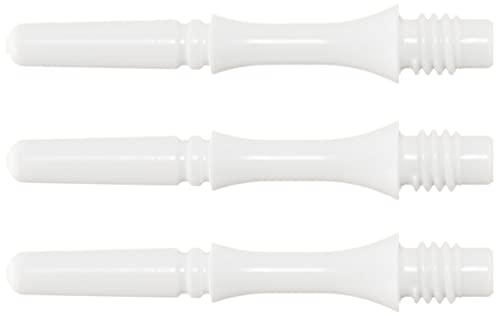 コスモダーツ フィットシャフト ギア シャフト スリムスピン ホワイト1