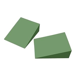 Nybhyjka Slant Board For Calf Stretching, Yoga Foam Wedge Squat Wedge, Squat Wedge Block, Yoga Foam Wedge Squat Wedge Ramp, Incline Board For Heel Elevated Squat And Calf Raise