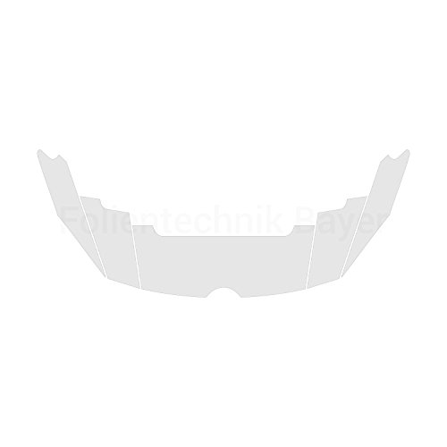 FOLIENTECHNIK BAYER 1008 Film de protection capot pour Golf 7 (transparent)