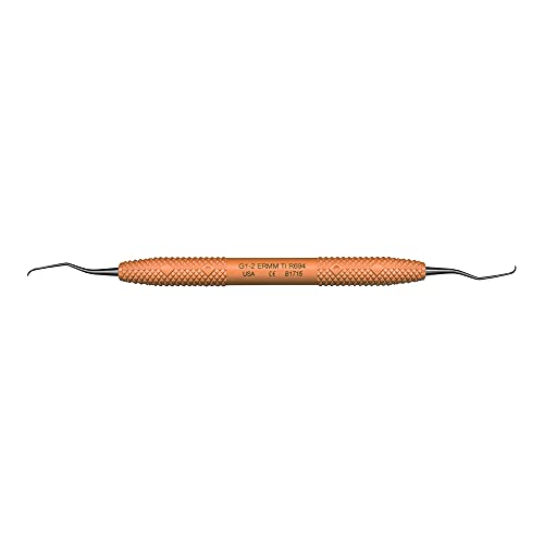PDT R694 Gracey 1-2 Titanium Extended Reach Micro Scaler, Mini, Tangerine Dream