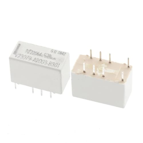 Relé V23079-A2003-B301 12VDC solucione fallos de energía y cortes de señal en circuitos 10 unidades
