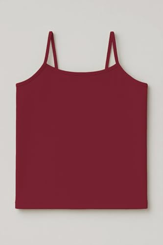 Image of Kurve Girl's Sleeveless Tank Top - Stretch Undershirts Cami Camisole, UV Protective Fabric, Rated UPF 50+ (Made in USA)