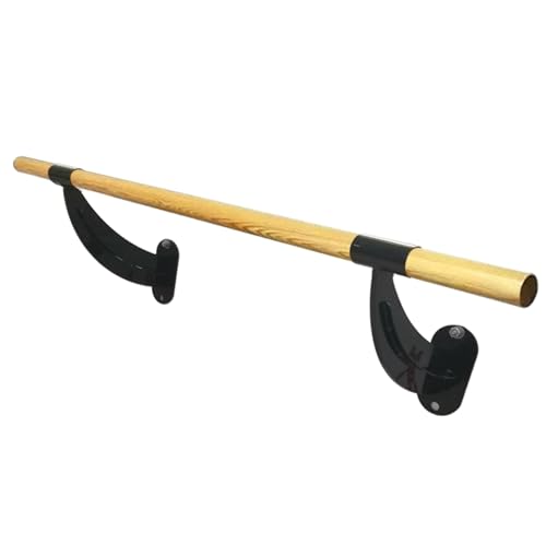 Barre de ballet murale et portable en bois massif pour danse et pilates