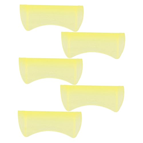 Parliky 5個フルート保護フィルムカバー プラスチック製プロテクター 簡?設計で取り付け簡単 耐久性のある楽器アクセサリー