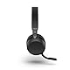 Jabra Evolve2 75 Wireless PC Headset mit Ladedock, 8-Mikro-Technologie - Dual-Foam-Stereo-Kopfhörer mit moderner aktiver Geräuschunterdrückung, USB-C Bluetooth-Adapter und UC-Kompatibilität - Schwarz