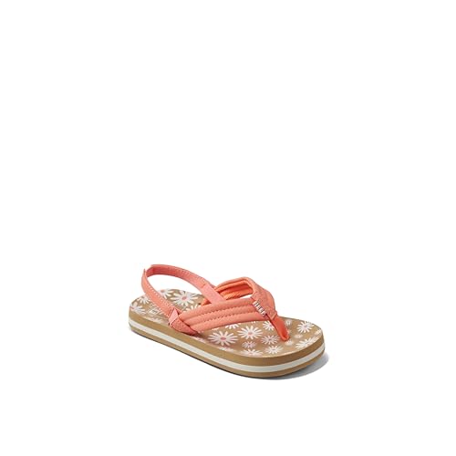 Image of REEF Girls Toddler /Little Kid Ahi Beach Flip Flop, Soft Cushion Footbed, Water Friendly
