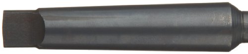Cleveland 2410 High Speed Steel Taper Shank Drill Bit, Black Oxide, #3 Morse Taper Shank, 135 Degree Split Point, 31/32" Dia. x 11" Lg (Pack of 1) - Thumbnail 4