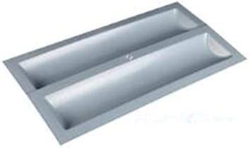 Porte-parapluie en acier inoxydable et bac rangement intérieur - 4