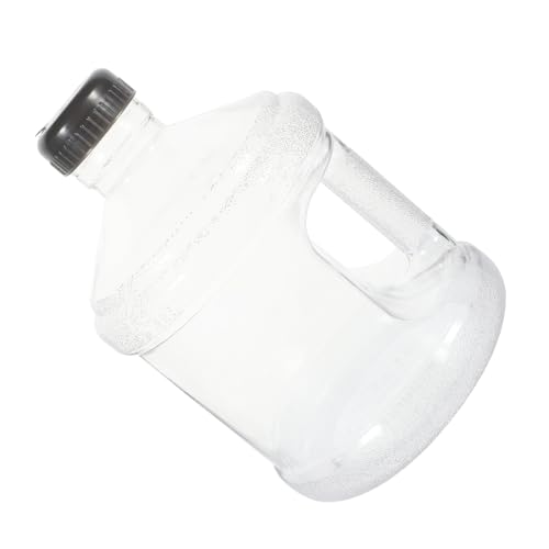 LIOOBO Portable Water Jug Transparent Handheld Water Container for Outdoor Hiking Design for Convenient Water Storage for Travel and Daily Use