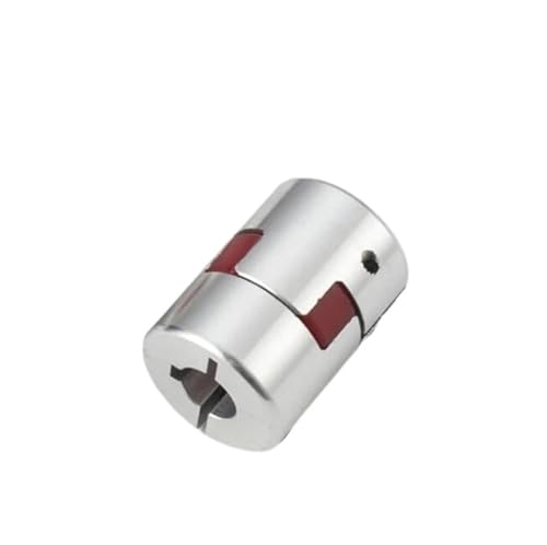 Rigid coupling,Stainless steel rigid coupling 1pcs D25L30 Coupler Three Jaw Aluminium Plum Flexible Shaft Coupling Motor Connector Flexible Coupler 5/6/6.35/8/10/12mm(6x6.35)