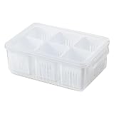 Contenedores de almacenamiento de alimentos a prueba y práctica conservación de cebolletas con tapa, cebolleta dividida, conservación de ajo, frutas y verduras, cinturón de alimentos (negro, talla