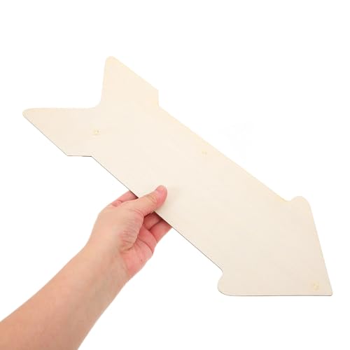 Formes de flèches non finies pour travaux manuels sans ponçage