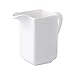 Dajar Porto Leche Jarra 210 ml, Porcelana, Blanco, 11 x 5,7 x 9,8 cm