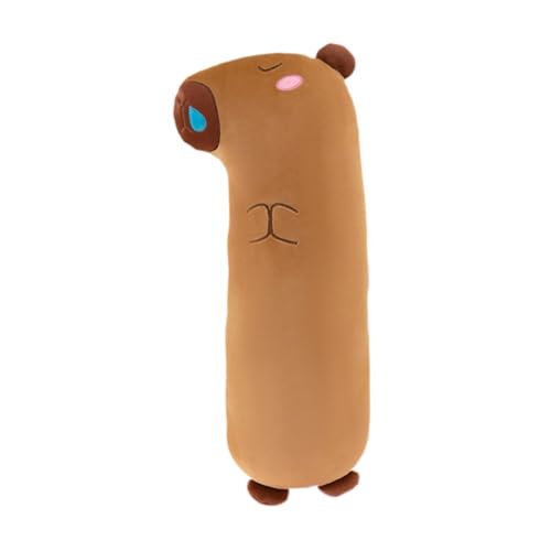 Oreiller long en peluche douce et grand traversin animal pour soutien du corps