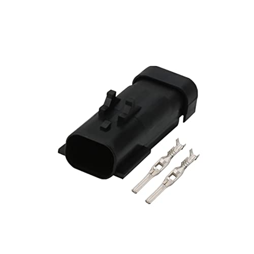 Conector eléctrico de 2 pines para instalación de accesorios y cables en el coche