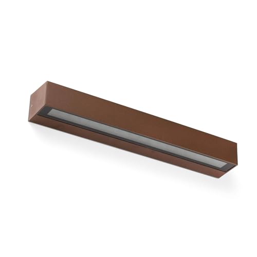 Applique étanche 71908 Doro 500 rouille pour extérieur