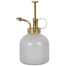 Modern Sprout Plant Mister, 8 oz Indoor Watering Can, Aesthetic Plant Sprayer & Water Mister Spray Bottle, Garden Watering Can for Seed Starting, Vintage-Inspired Gift for Green Lovers - White