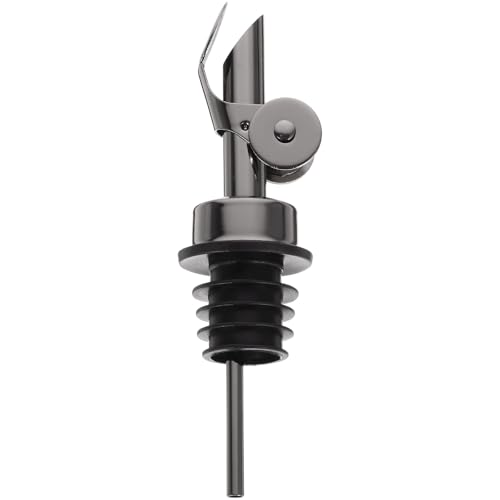 LOORGVEL Vertedor de Vino de Acero Inoxidable Tapón Antigoteo Dispensador para Botellas de Licor Vinagre y Aceite Compatible Mayoría de Botellas Accesorio para Bar y Cocina 1 Pieza LOORGVEL Vertedor de Vino de Acero Inoxidable Tapón Antigoteo Dispensador para Botellas de Licor Vinagre y Aceite Compatible Mayoría de Botellas Accesorio para Bar y Cocina 1 Pieza