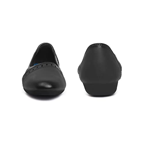 Image of Zoom Shoes Leather Casual /Formal Bellies for Women /Girls Adults Super Comfortable with Lightweight and Slip Resistant Sole A-125