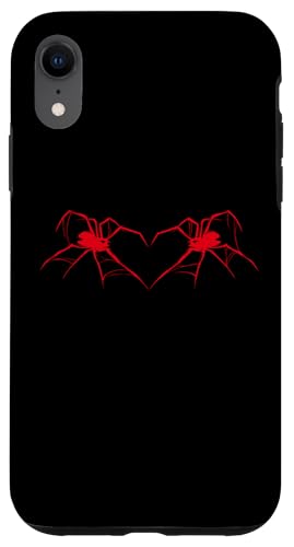 �n���E�B�� �N���̑� �R�X�`���[�� �S�X �n�[�g �X�p�C�_�[�n�[�g �X�}�z�P�[�X iPhone XR �p
