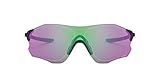 Incluye funda protectora Oakley EVZERO Path (A) 9313 Gafas, Steel/PRIZMGOLF, 38 Hombres