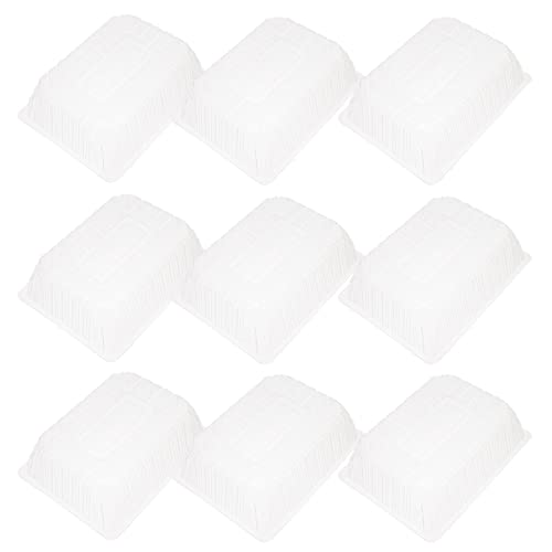 SEWACC 10 Piezas Guardapolvo Vidrios Polarizados Mini Bolsas De Organza Bolsa De Organza Neto Malla De Fermentada Ventilador De Mano Voltear Pequeña Tinte Transparent El Plastico