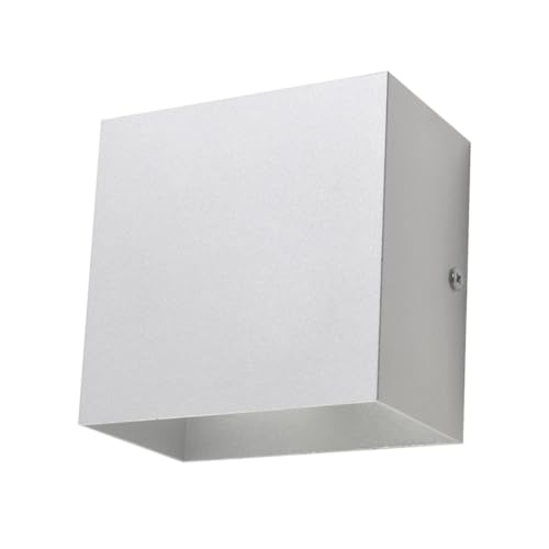 Aplique de pared moderno para pasillos oscuros cubo LED 6W instalación interior sin parpadeo