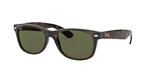 Image of Ray-Ban Rb2132f New Wayfarer Low Bridge Fit Square Sunglasses for Men for Women