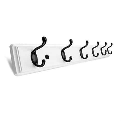 ganchos de pared Talladora de capa de pared, perchero, perchero de abrigo de lujo de lujo, es adecuado for abrigos, bufandas, bolsas, toallas, llaves, sombreros, tazas, sombreros Percheros Pared(C)