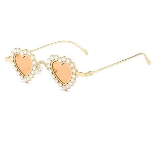 Lunettes de soleil verres dégradés en strass avec monture métallique pour femme chic