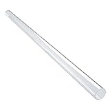 Realgoal Replacement Quartz Sleeve Lamp Tube for 55W (Diameter：23 x Length：936MM Single End Open)