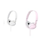 sony mdr zx110 vs zx310 Auriculares cerrados de tipo supra-aural con un rango de frecuencia de 12 Hz a 22 kHz y cascos acolchados.