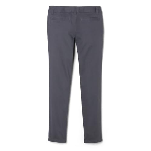 Image of French Toast Girls' Skinny Fit Stretch Twill Pant | Adjustable waist; School Uniform Pants; Available in Girls' Plus sizes