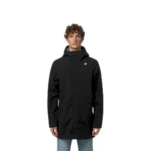 Blouson K-Way Thommy Bonded en jersey noir haut de gamme