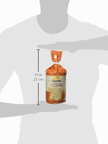 Gerblé Galette De Maïs Saveur Emmental Touche De Poivre, Idéal Pour L'Apéritif, 12 Galettes, 123,5 G, 210589 (Lot de 2) – vue 5