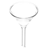 Toyvian Entonnoir Verre pour Laboratoire Chimie Analytique Transfert Précis Fluides Solid...