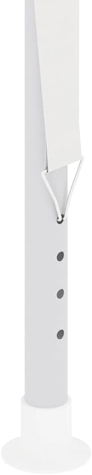 Party Tent,Design with Windows,Zipper Door Can Easily Go in and Out,Professional Party Tent with Side Walls 6.6'x6.6' White 90 g/m(Summer Shade Essential)