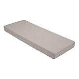 RULAER Bench Cushions,Custom Size Bench Cushion for Indoor/Outdoor Furniture,Non-Slip Patio Seat Cushions,70D Thickened Foam Bench Cushion for Bay Window,Custom 70+ Colors,Zippered for Easy Clean