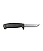 Morakniv Craftline Basic 511 High Carbon Steel Fixed Blade Utility Knife & Combi-Sheath, 3.6", Military Green