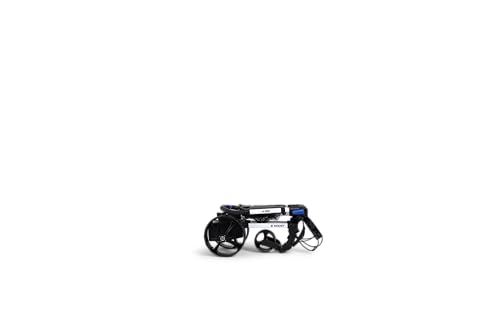 Jovial 3-Wheel Golf Push Cart with Deluxe Scorecard Holder - Black