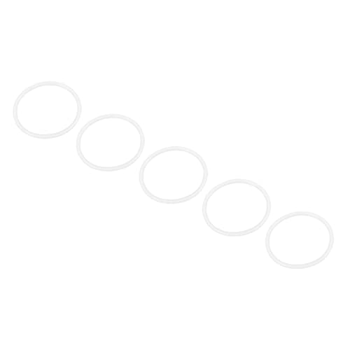 M METERXITY 5 Pack Silicone O-Rings, Garden Water Hose Rubber Sealing Gasket Ring, Soft & Elastic