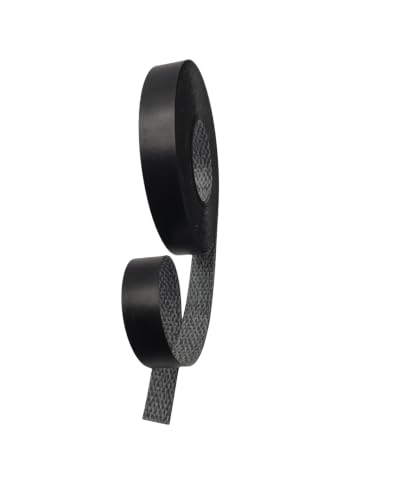 Image of HGKJHFmelamine Edging Tape. 13 /16in*25ft,pre Coated with hot melt Adhesive Flexible Veneer Edge Edging, Used for Cabinet and Furniture Maintenance (No25-black, 7 /8in*20ft)