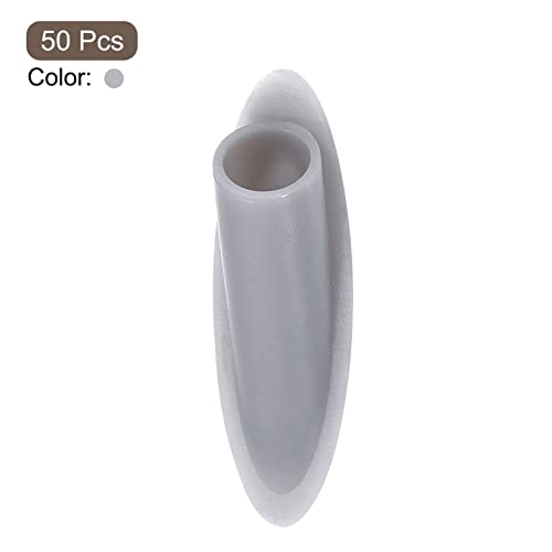 Image of MECCANIXITY 9mm Plastic Pocket Hole Plugs,Wood Plugs for Pocket Hole Jig Working Tool Accessories,Grey Pack of 50