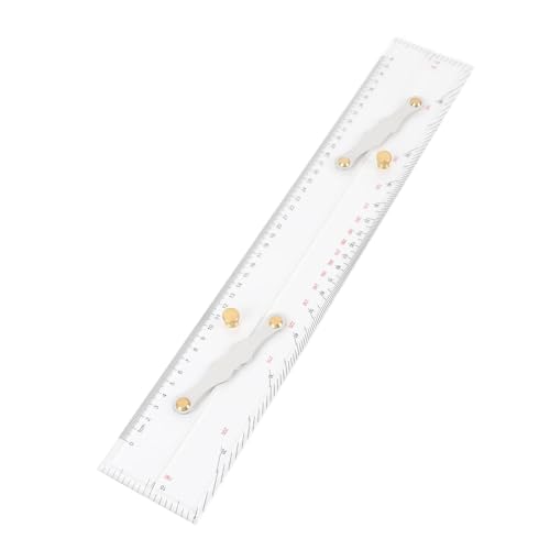 Règle parallèle en acrylique cristal pour navigation maritime et tracés de cartes