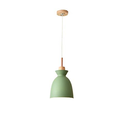 Lustre bar et restaurant pour table de café design vert macaron