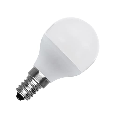 LEDKIA LIGHTING Ampoule LED E14 G45 5W No Flicker Blanc Chaud 2800K - 3200K Cover