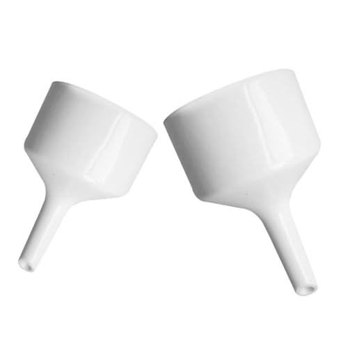 GALPADA Buchner Laboratory Filter Funnels 100ml Amp; 60ml Wide Mouth Filling Funnels for Liquid Transfer Suitable for Lab and Industrial Use